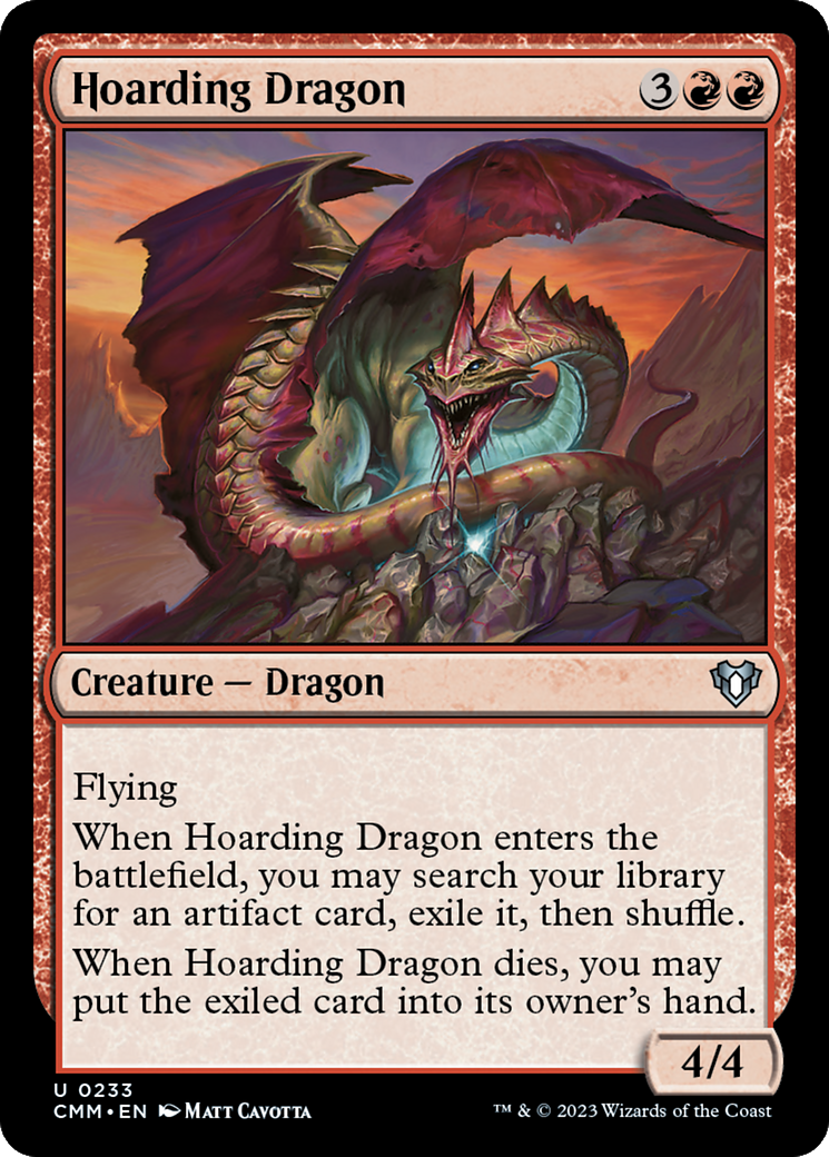 Hoarding Dragon [Commander Masters] | Local Legends