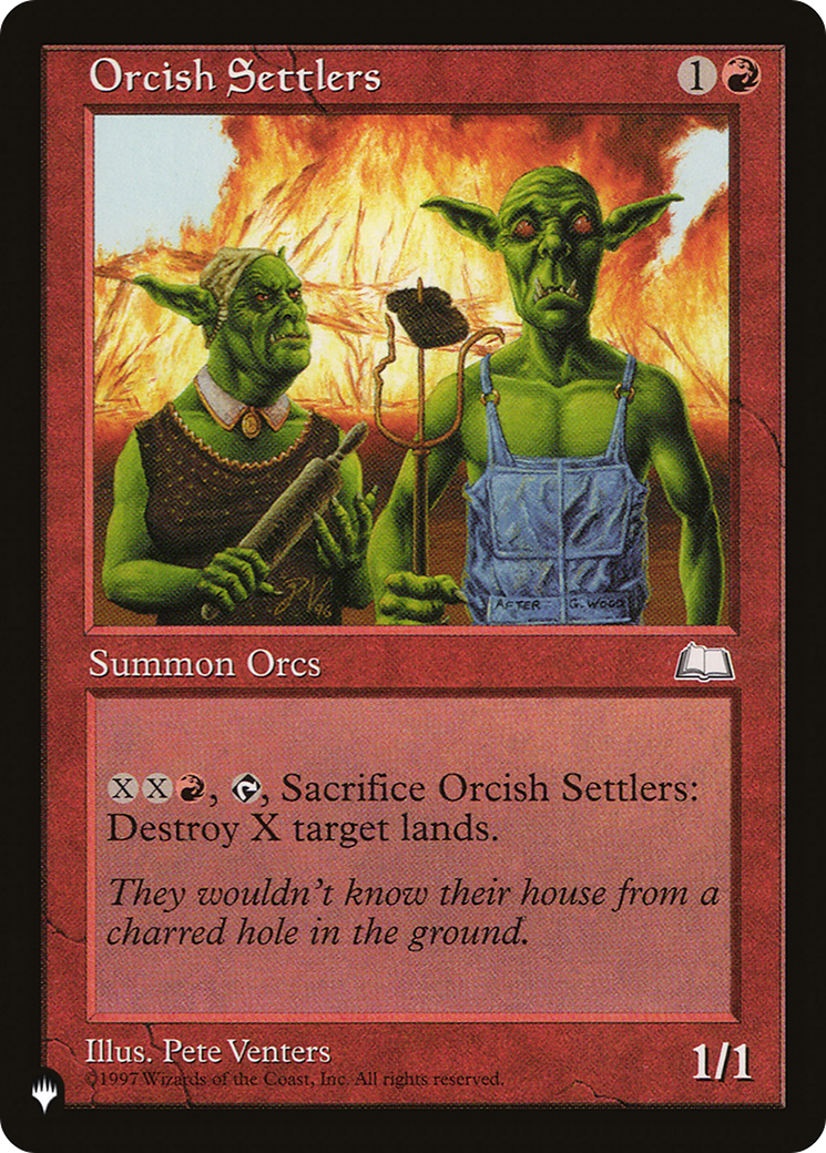 Orcish Settlers [The List] | Local Legends