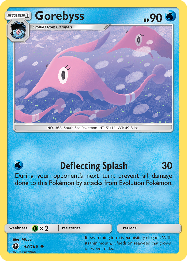 Gorebyss (43/168) [Sun & Moon: Celestial Storm] | Local Legends