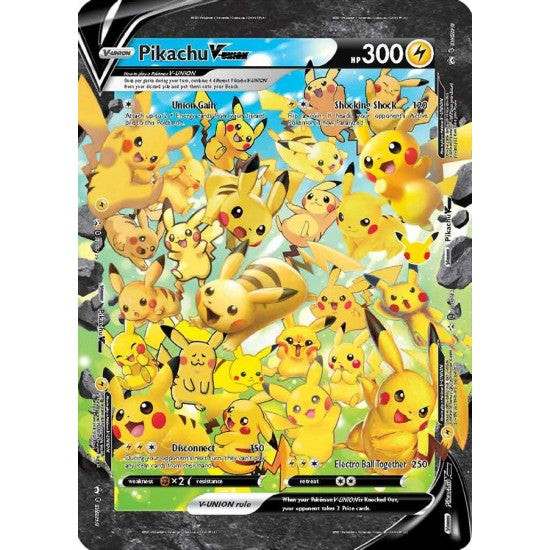 Pikachu V-UNION (Jumbo Card) [Sword & Shield: Black Star Promos] | Local Legends