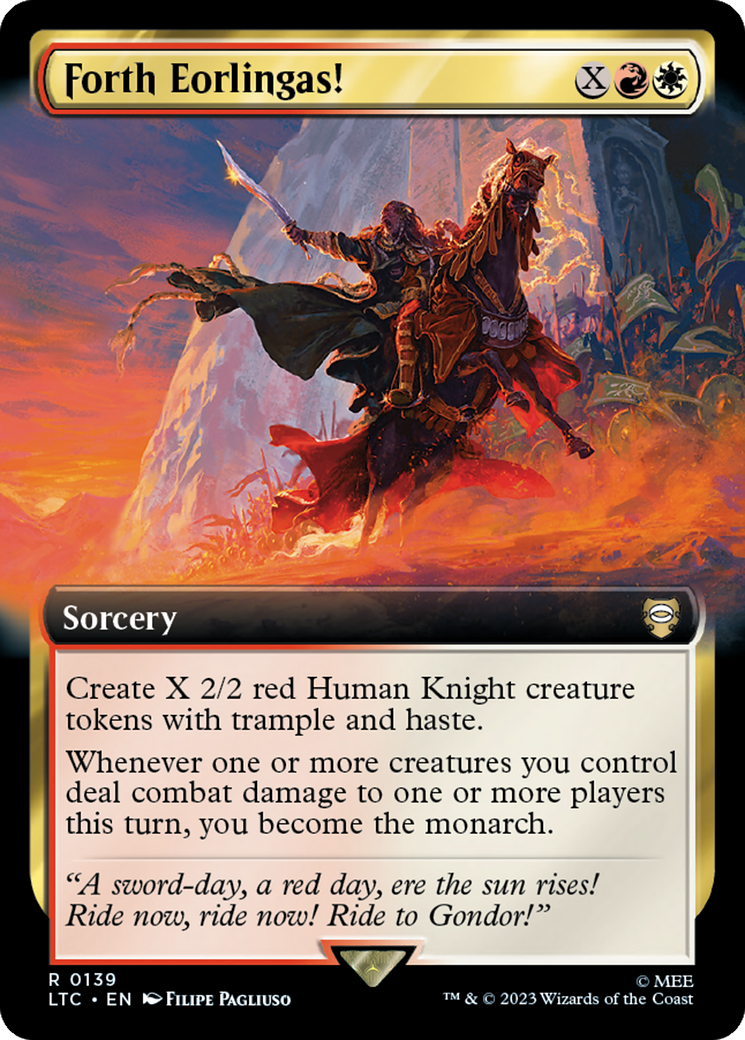 Forth Eorlingas! (Extended Art) [The Lord of the Rings: Tales of Middle-Earth Commander] | Local Legends