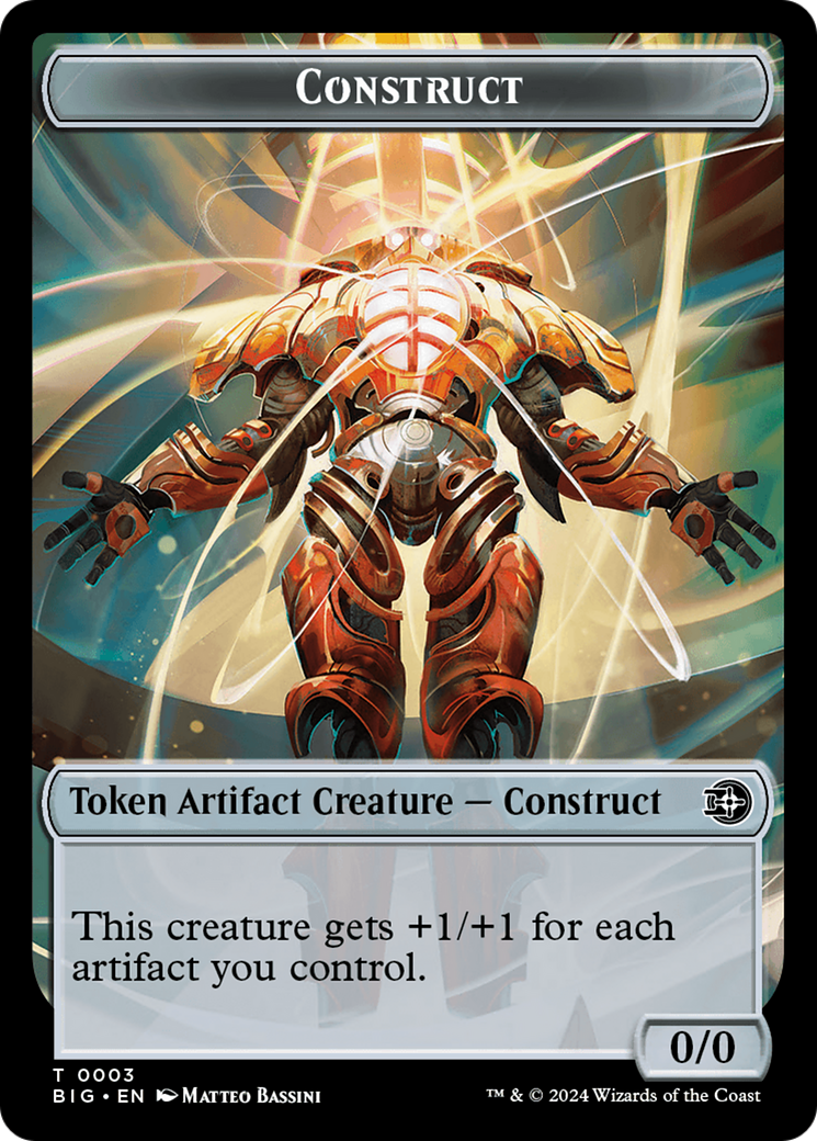 Construct Token [Outlaws of Thunder Junction: The Big Score Tokens] | Local Legends