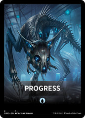 Progress Theme Card [Phyrexia: All Will Be One Tokens] | Golgari Games