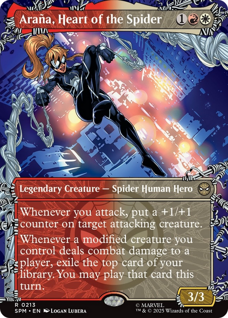 Arana, Heart of the Spider (Borderless) [Marvel's Spider-Man] | Local Legends