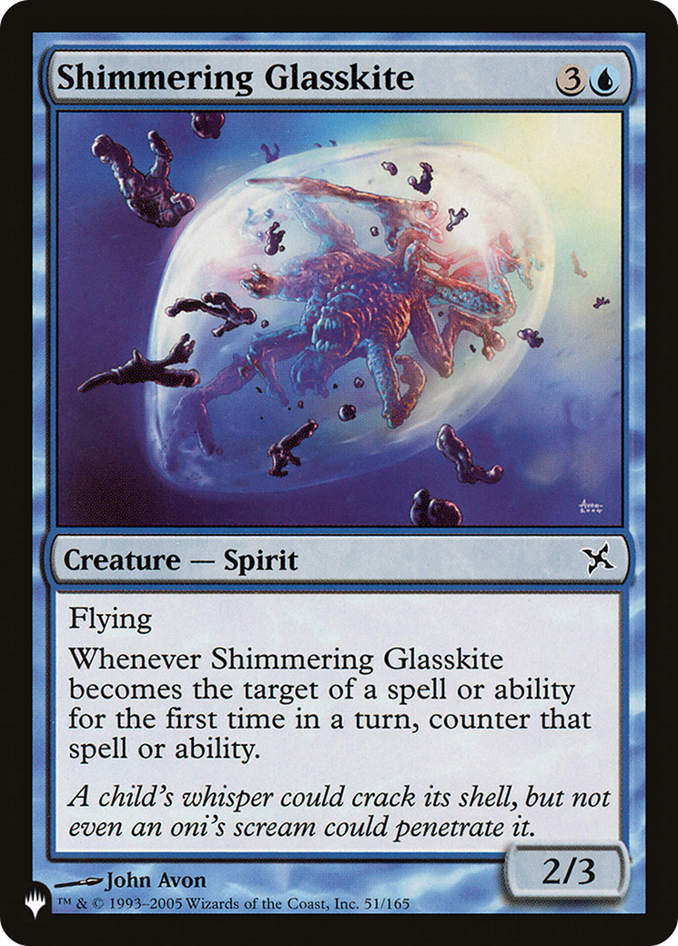 Shimmering Glasskite [The List] | Local Legends