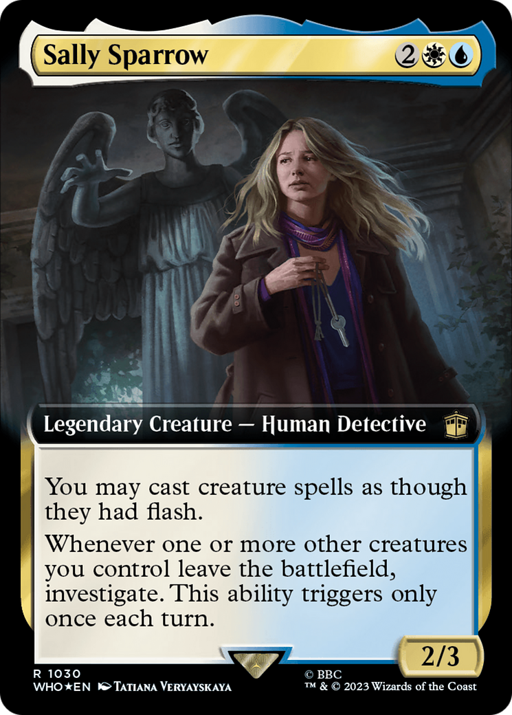 Sally Sparrow (Extended Art) (Surge Foil) [Doctor Who] | Local Legends