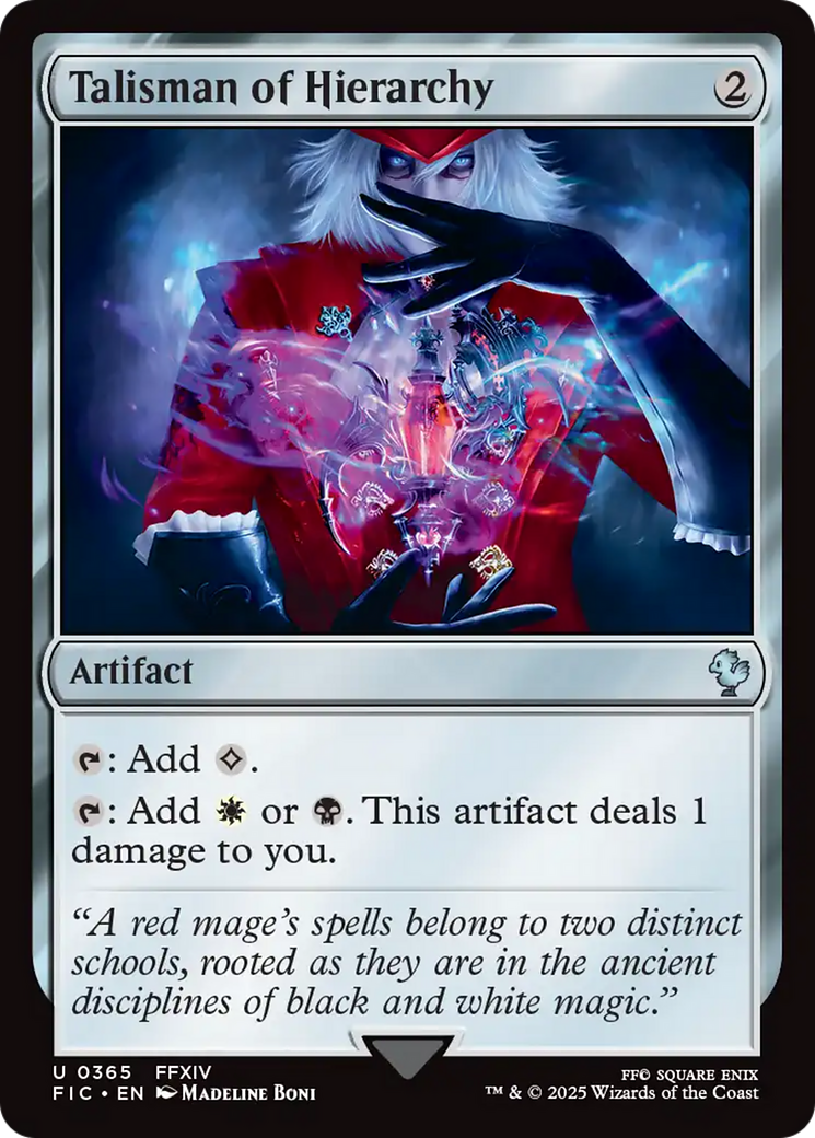 Talisman of Hierarchy [FINAL FANTASY Commander] | Local Legends