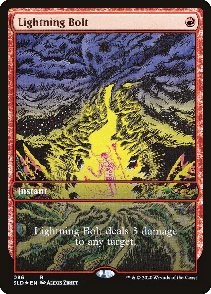 Lightning Bolt (086) [Secret Lair Drop Series] | Local Legends
