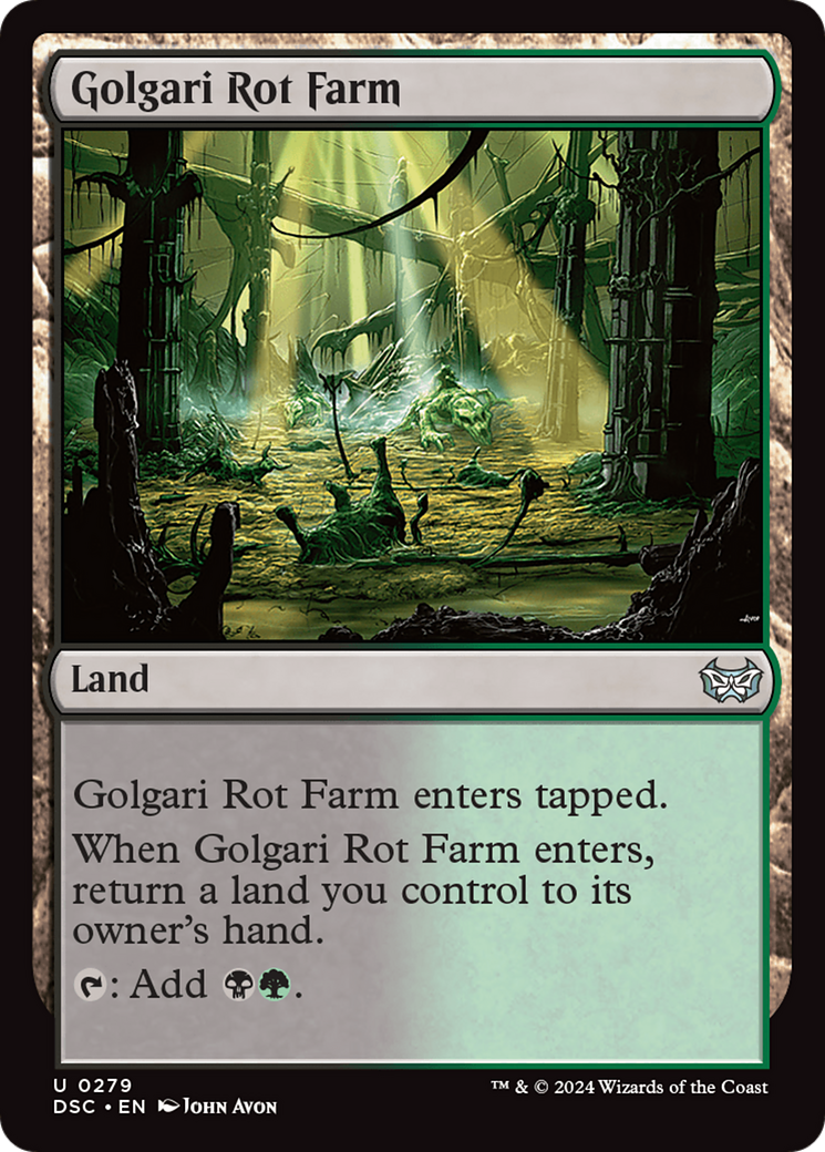 Golgari Rot Farm [Duskmourn: House of Horror Commander] | Local Legends