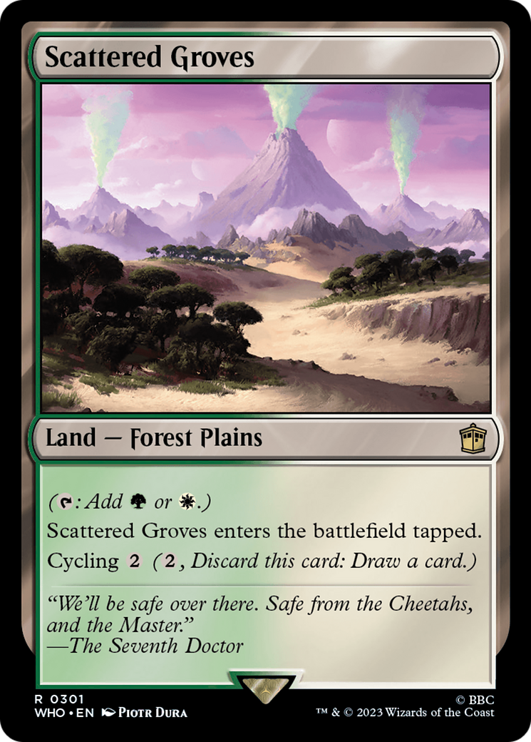 Scattered Groves [Doctor Who] | Local Legends