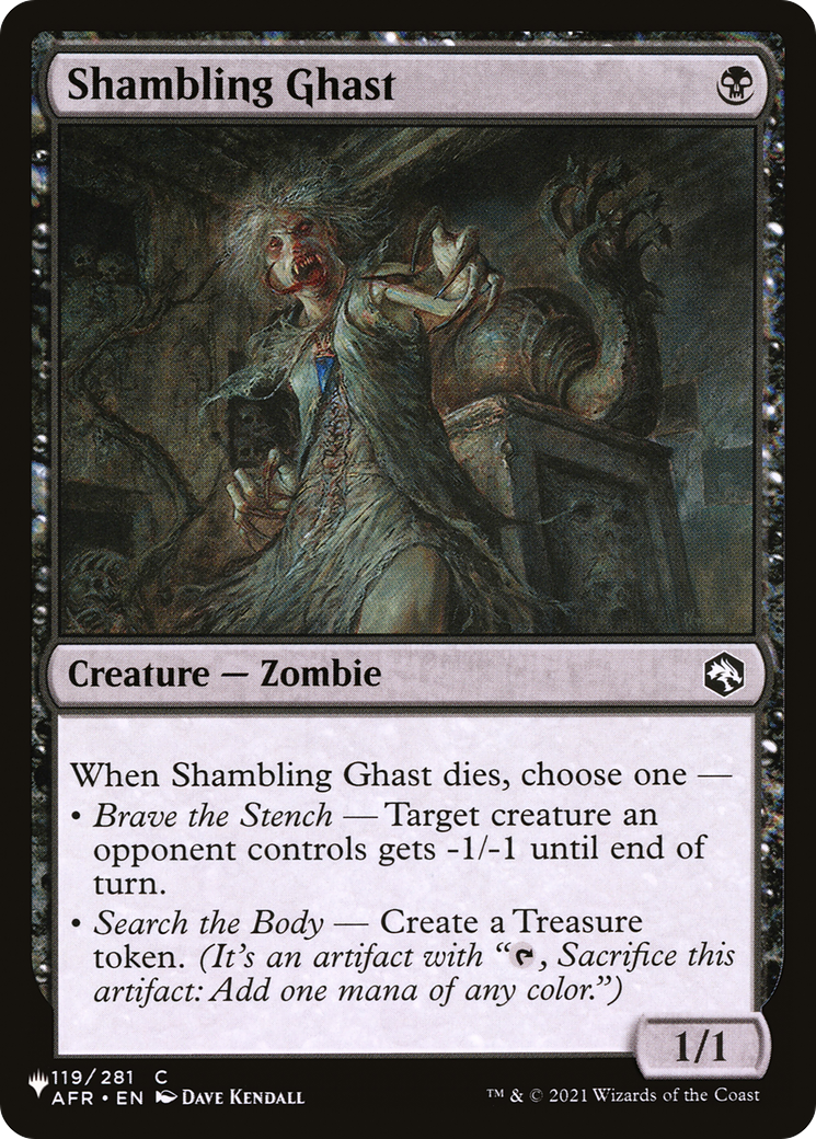 Shambling Ghast [The List] | Local Legends