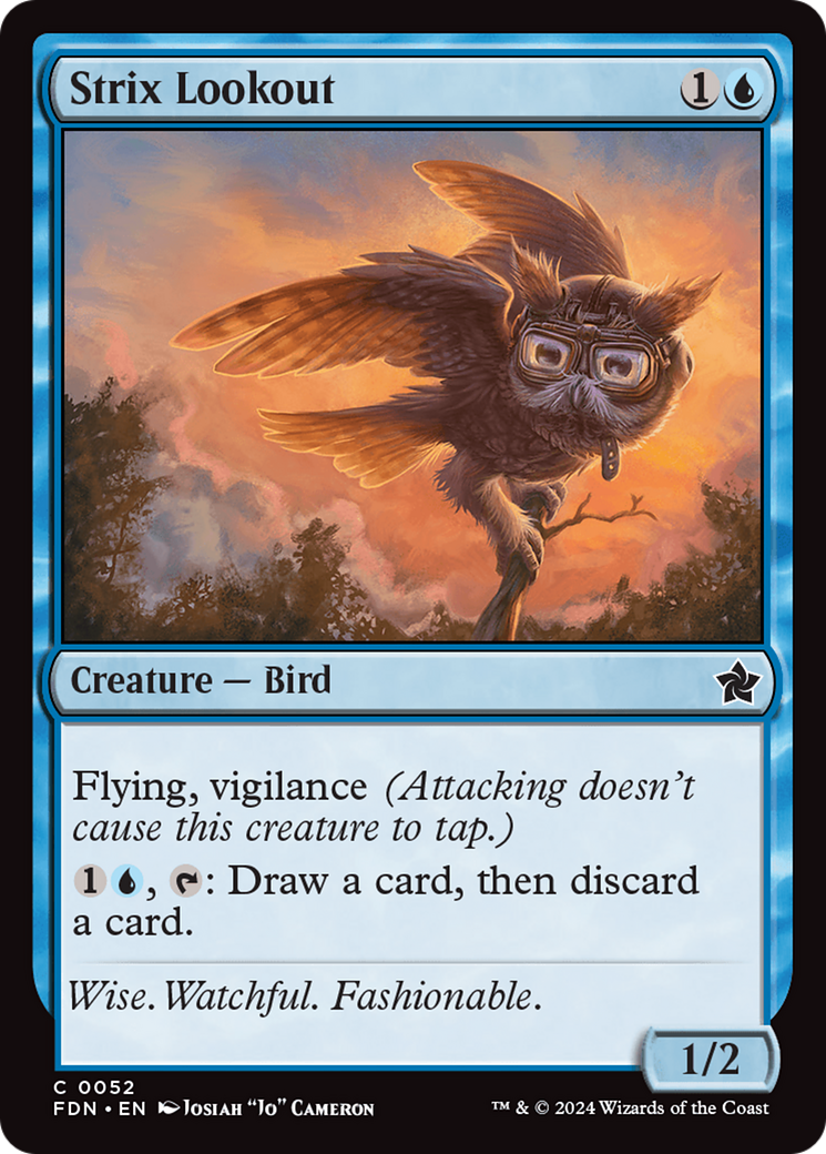 Strix Lookout [Foundations] | Local Legends