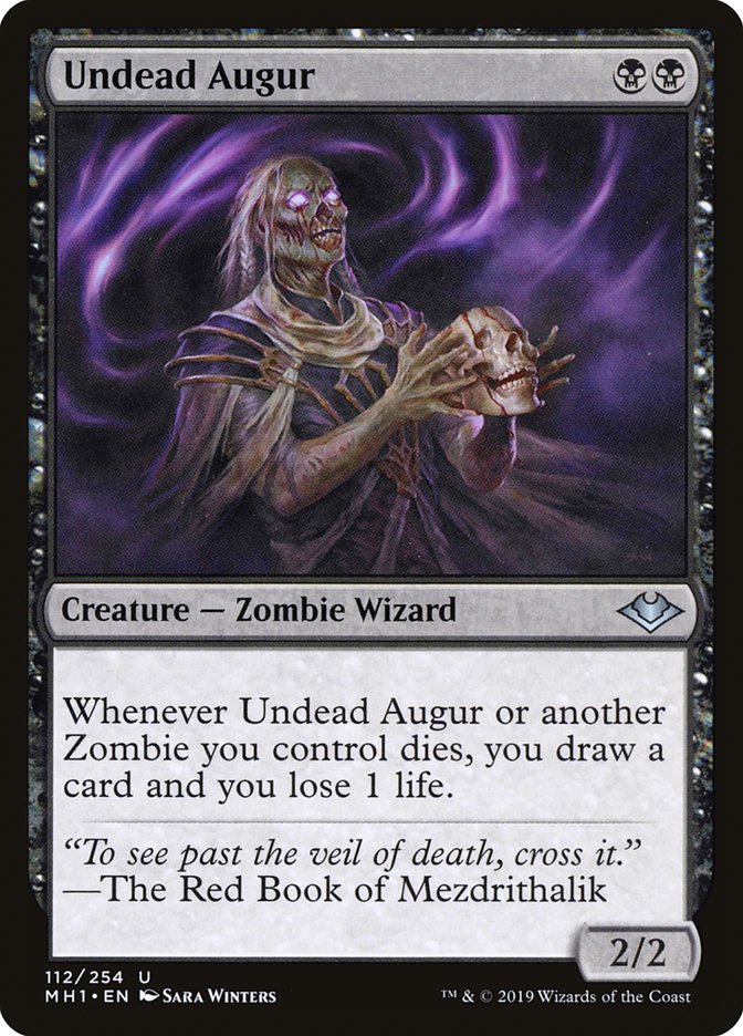 Undead Augur [Modern Horizons] | Golgari Games