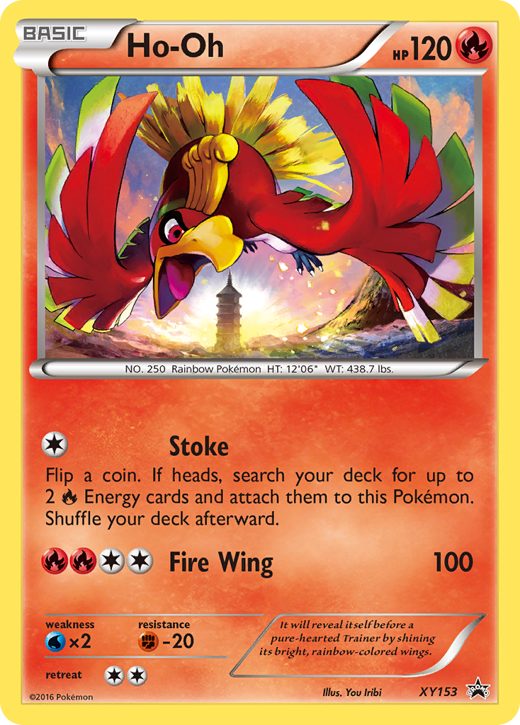 Ho-Oh (XY153) [XY: Black Star Promos] | Golgari Games