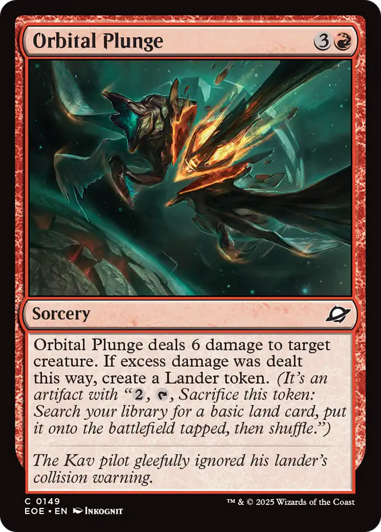 Orbital Plunge [Edge of Eternities] | Local Legends