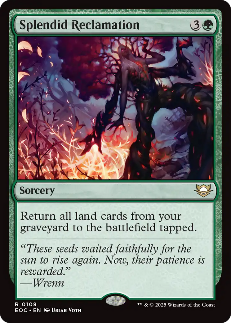Splendid Reclamation [Edge of Eternities Commander] | Local Legends