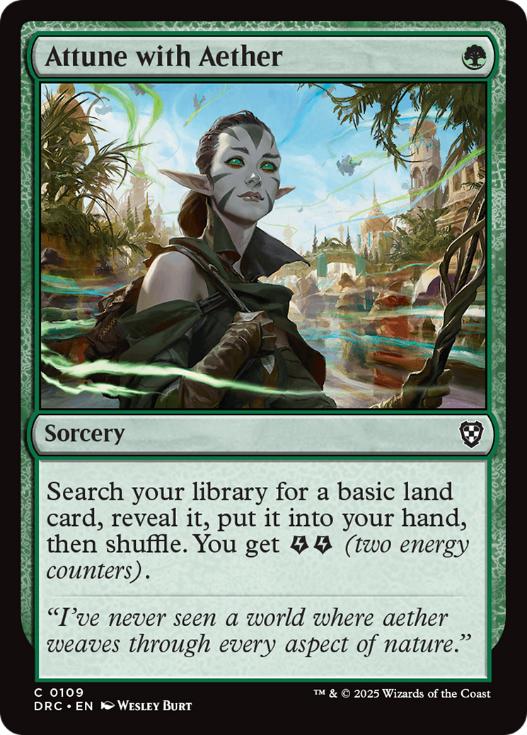 Attune with Aether [Aetherdrift Commander] | Local Legends