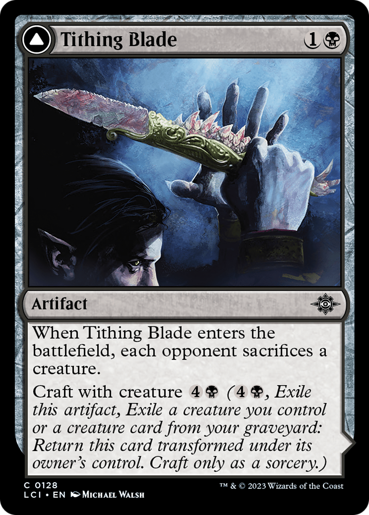 Tithing Blade [The Lost Caverns of Ixalan] | Golgari Games