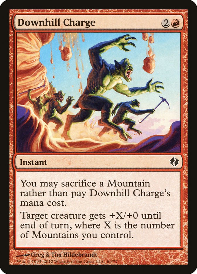 Downhill Charge [Duel Decks: Venser vs. Koth] | Local Legends