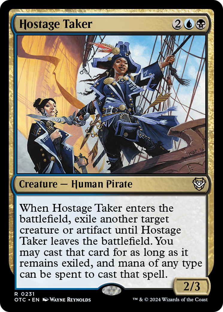 Hostage Taker [Outlaws of Thunder Junction Commander] | Local Legends