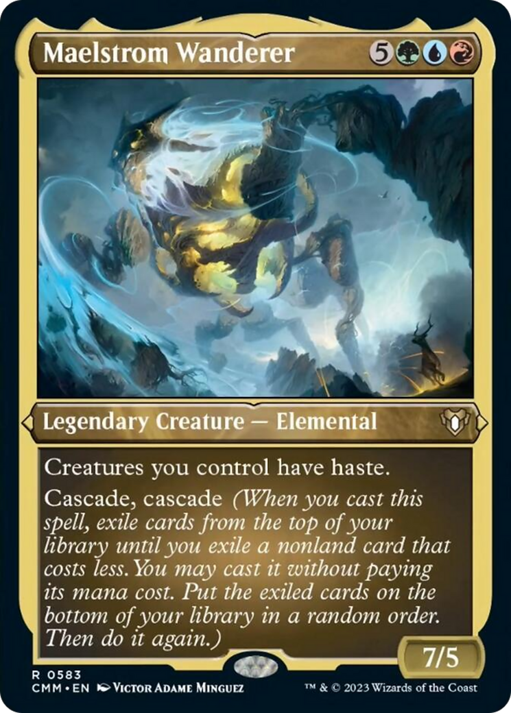 Maelstrom Wanderer (Foil Etched) [Commander Masters] | Local Legends