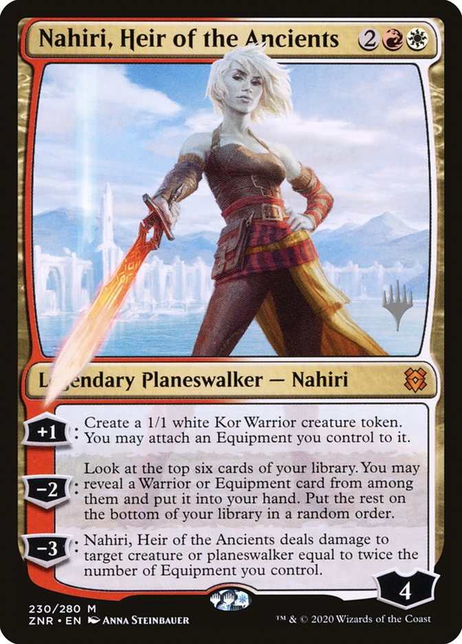 Nahiri, Heir of the Ancients (Promo Pack) [Zendikar Rising Promos] | Local Legends
