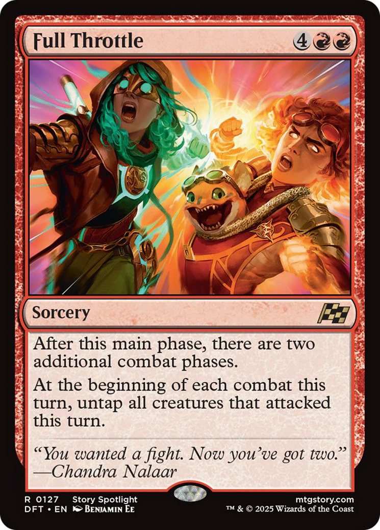 Full Throttle (Extended Art) [Aetherdrift] | Local Legends