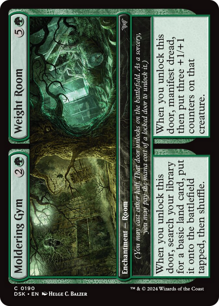 Moldering Gym // Weight Room [Duskmourn: House of Horror] | Local Legends