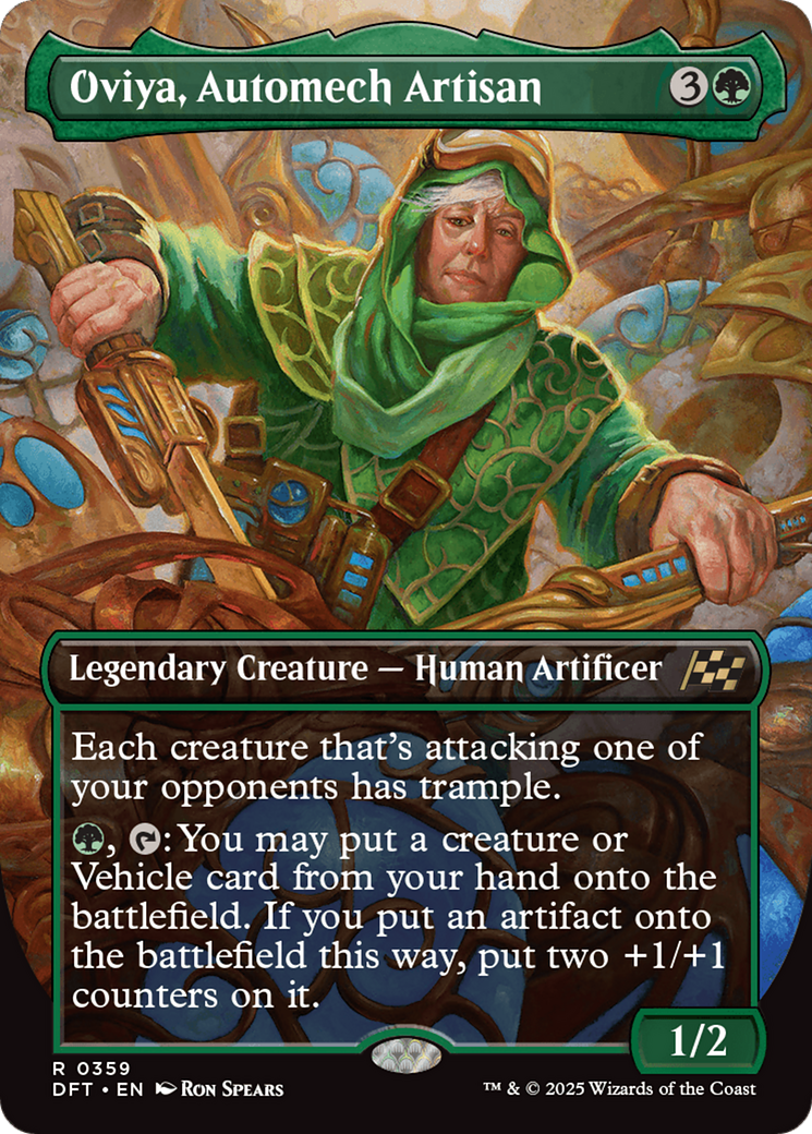 Oviya, Automech Artisan (Borderless) [Aetherdrift] | Local Legends