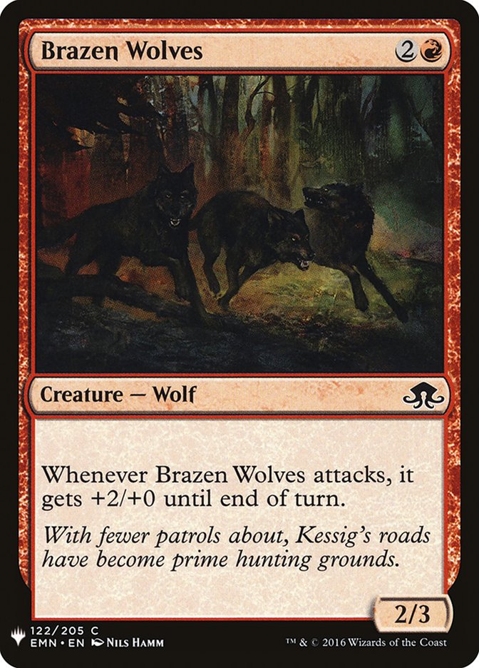 Brazen Wolves [Mystery Booster] | Local Legends