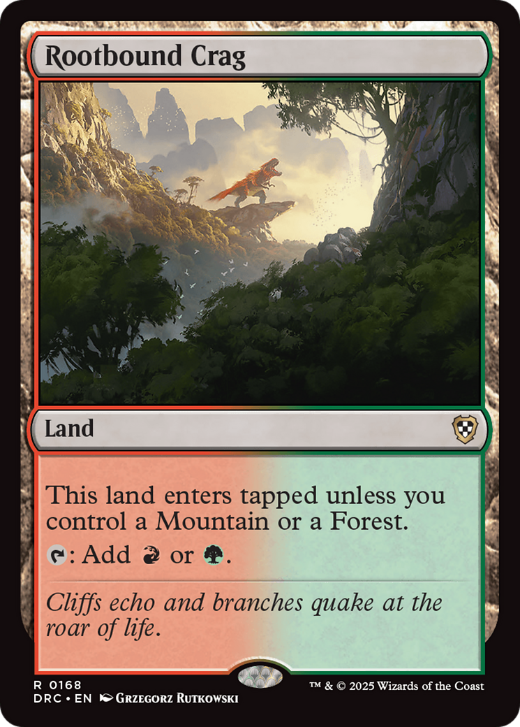 Rootbound Crag [Aetherdrift Commander] | Local Legends