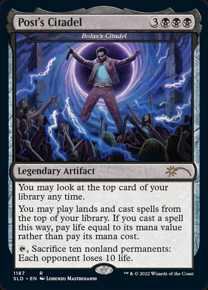 Post's Citadel - Bolas's Citadel [Secret Lair Drop Series] | Local Legends