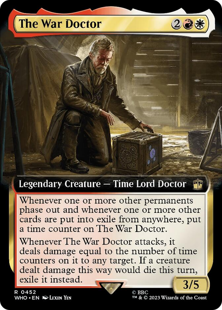 The War Doctor (Extended Art) [Doctor Who] | Golgari Games