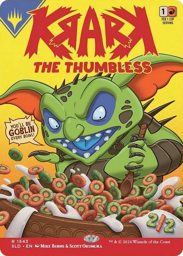Krark, the Thumbless (Rainbow Foil) [Secret Lair Drop Series] | Local Legends