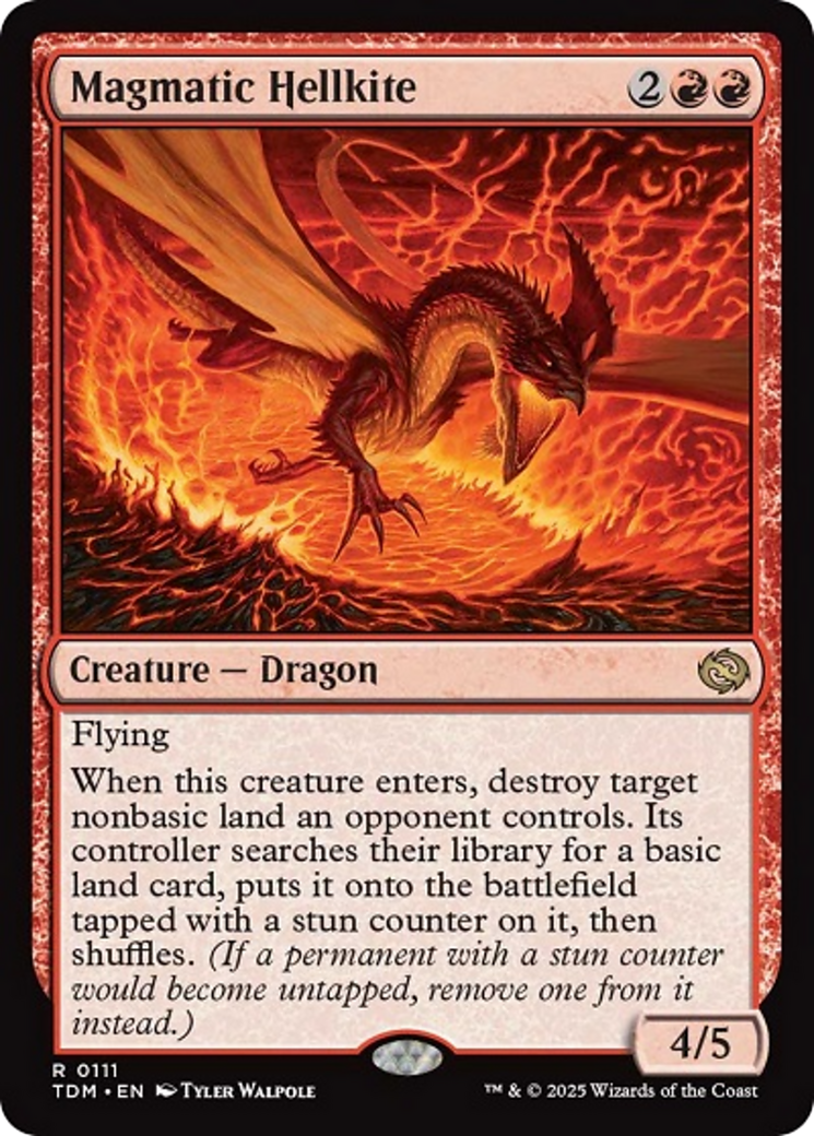Magmatic Hellkite [Tarkir: Dragonstorm] | Local Legends