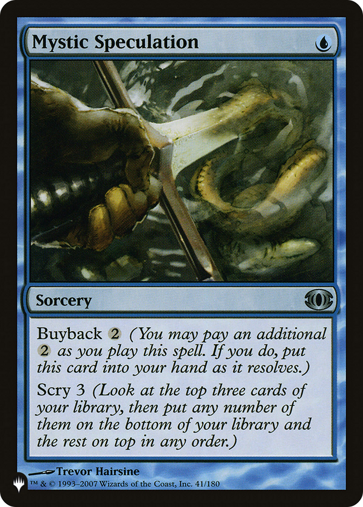Mystic Speculation [The List] | Local Legends