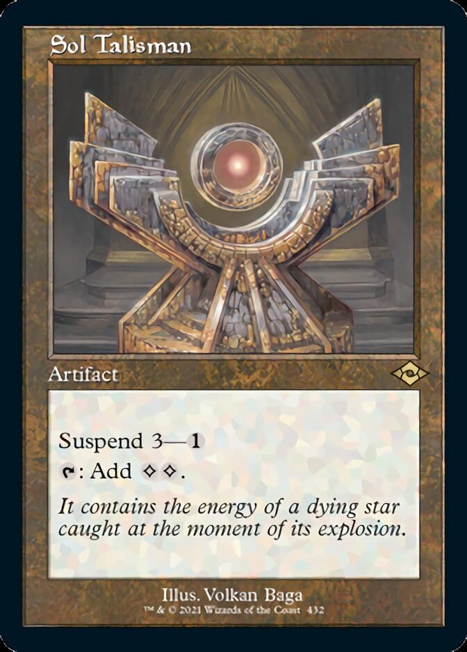 Sol Talisman (Retro Foil Etched) [Modern Horizons 2] | Local Legends