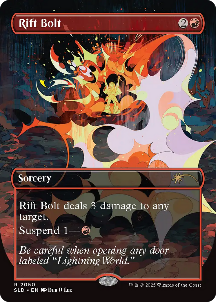 Rift Bolt (2050) (Rainbow Foil) [Secret Lair Drop Series] | Local Legends