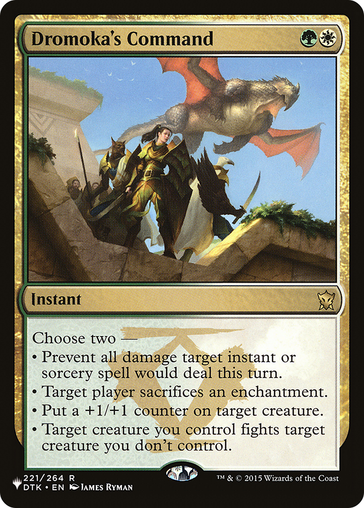 Dromoka's Command [The List] | Local Legends
