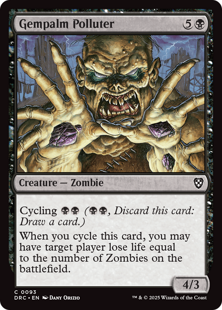 Gempalm Polluter [Aetherdrift Commander] | Local Legends