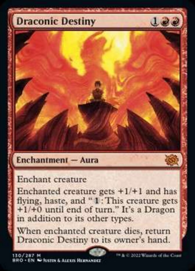 Draconic Destiny (Promo Pack) [The Brothers' War Promos] | Local Legends