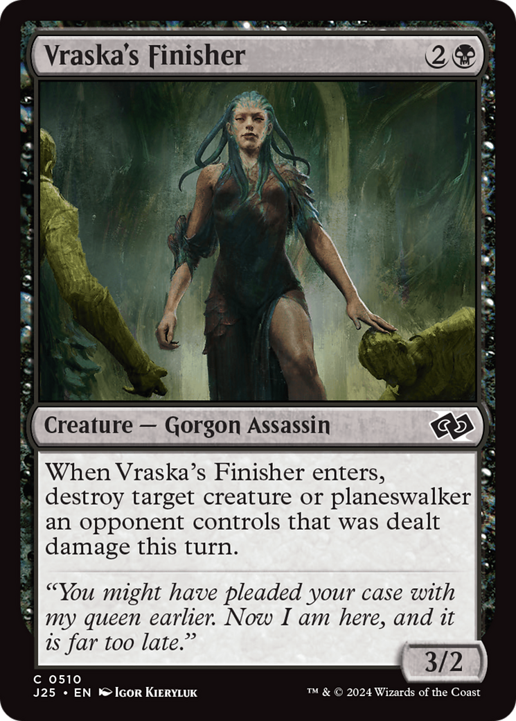 Vraska's Finisher [Foundations Jumpstart] | Local Legends