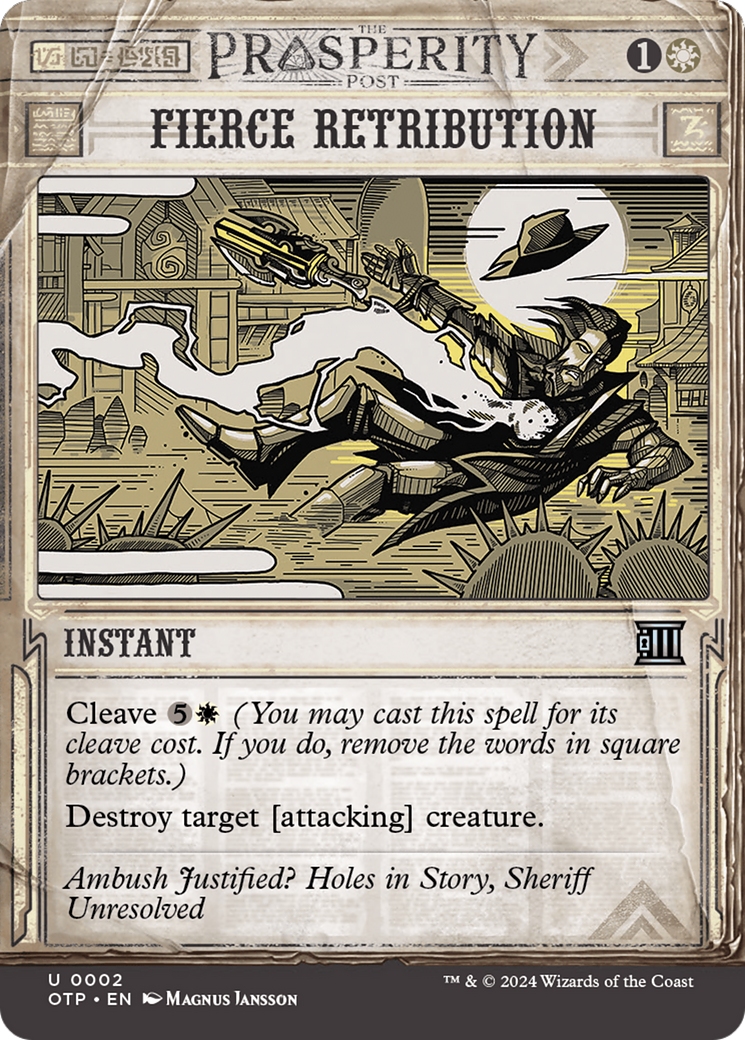 Fierce Retribution [Outlaws of Thunder Junction: Breaking News] | Local Legends