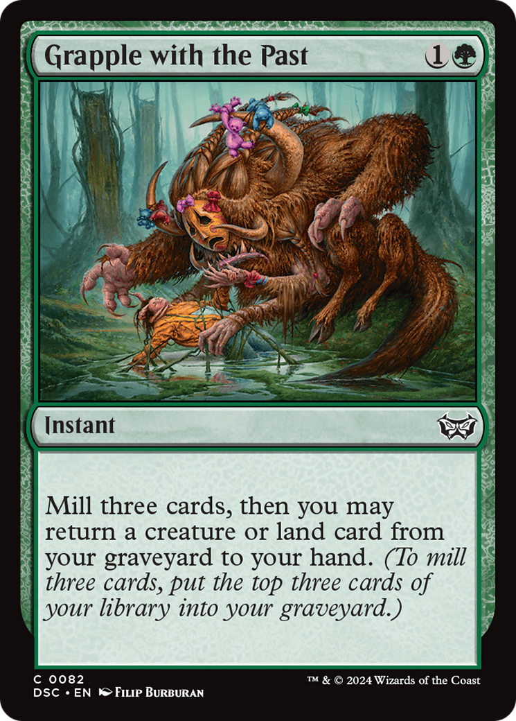 Grapple with the Past [Duskmourn: House of Horror Commander] | Local Legends