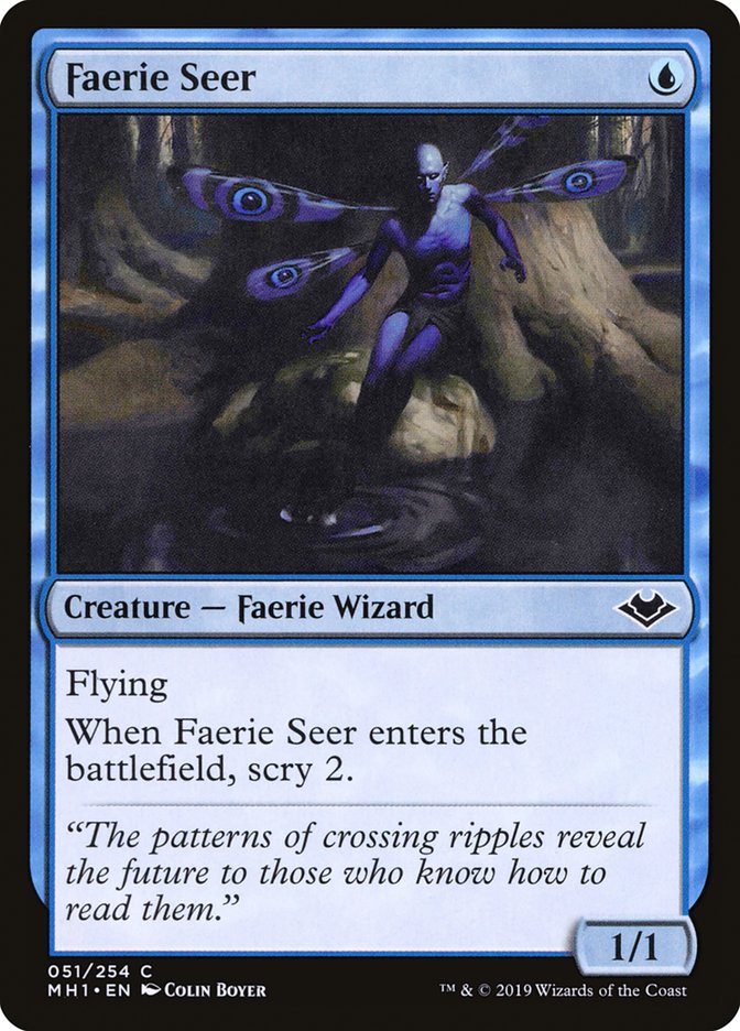 Faerie Seer [Modern Horizons] | Golgari Games