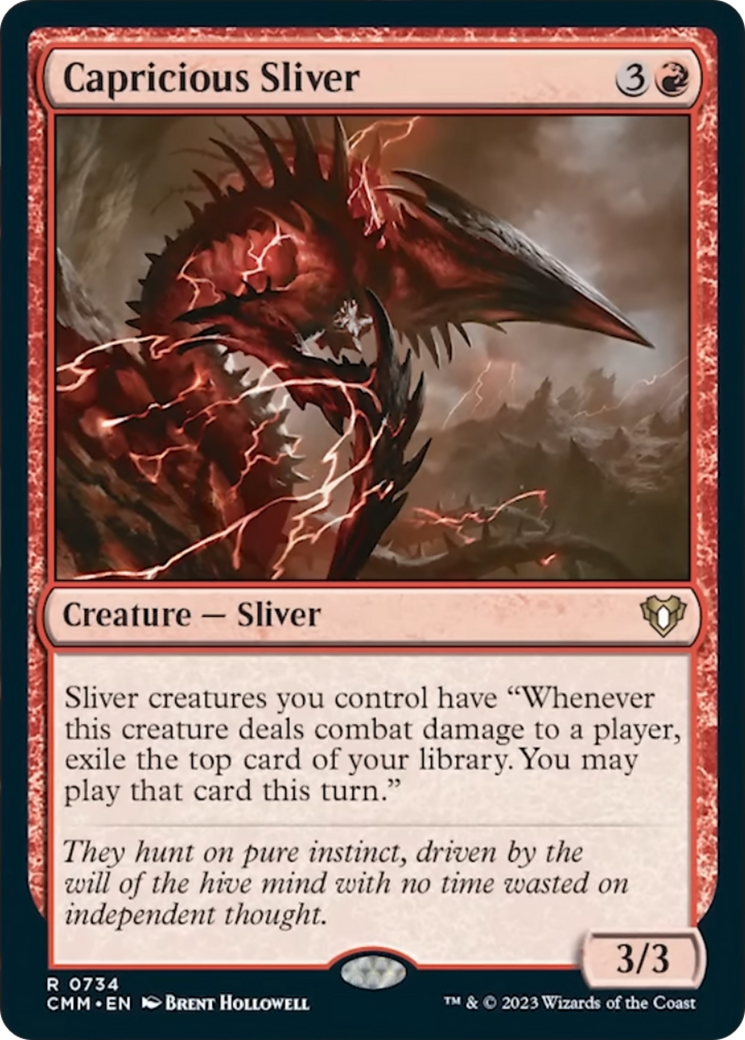 Capricious Sliver [Commander Masters] | Local Legends