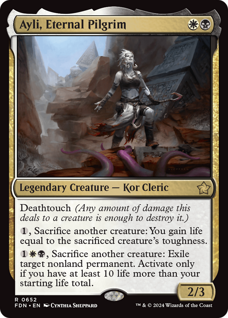 Ayli, Eternal Pilgrim [Foundations] | Local Legends