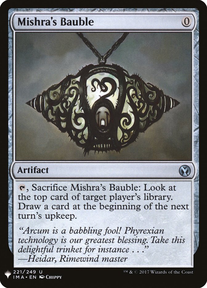 Mishra's Bauble [Mystery Booster] | Local Legends