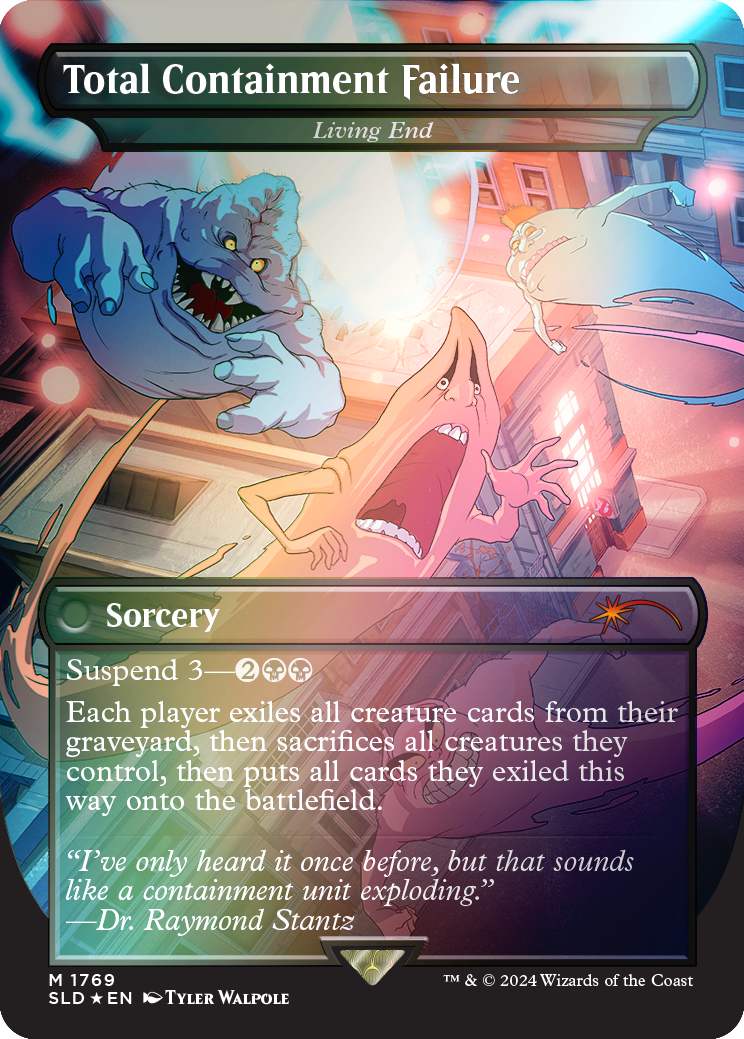 Total Containment Failure - Living End (Rainbow Foil) [Secret Lair Drop Series] | Local Legends