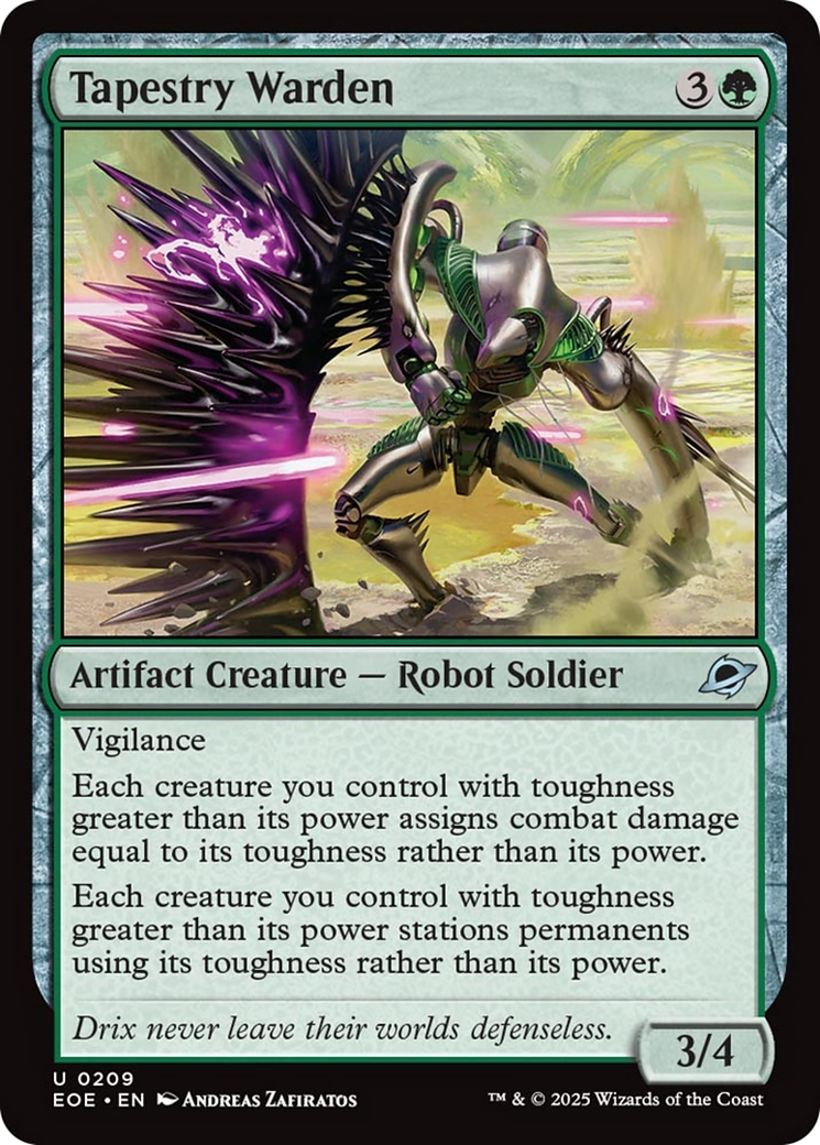 Tapestry Warden [Edge of Eternities] | Local Legends